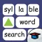 Syllable Word Search - School