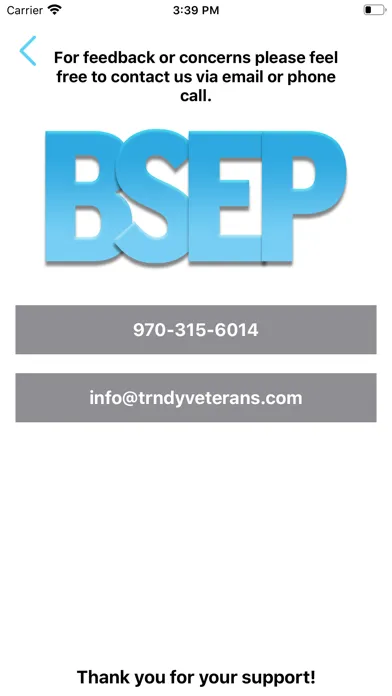 Capturas de pantalla de BSEP