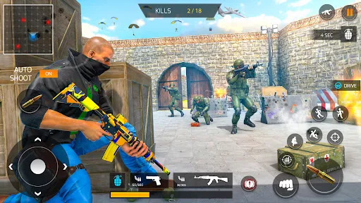 TPS Gun War Shooting Games 3D Screenshots