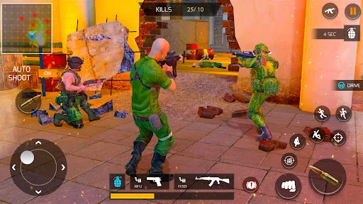 TPS Gun War Shooting Games 3D Screenshots
