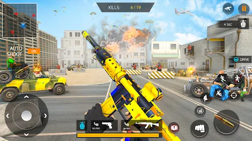 TPS Gun War Shooting Games 3D Screenshots