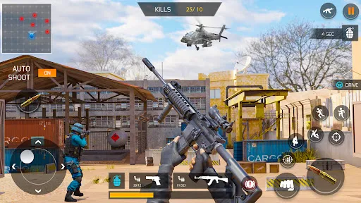 TPS Gun War Shooting Games 3D Screenshots