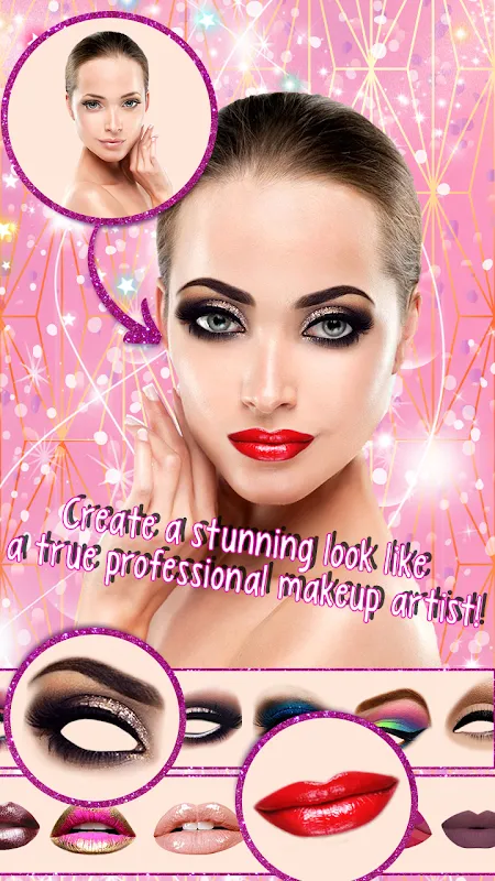 Ảnh chụp màn hình của Beauty Makeup and Hairstyle