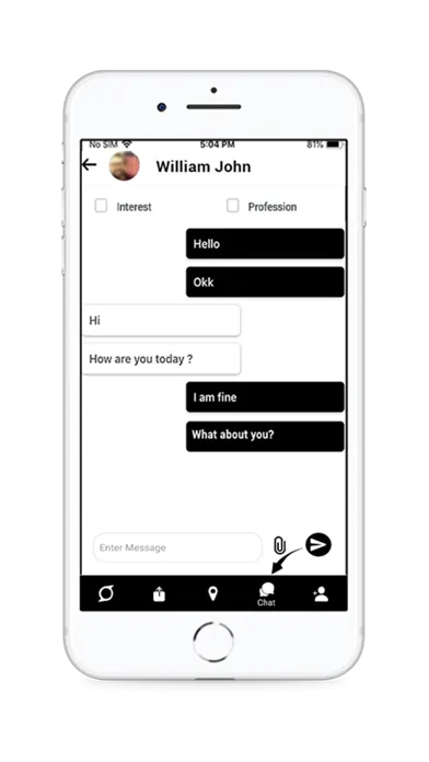 ภาพหน้าจอของ Tripzchat