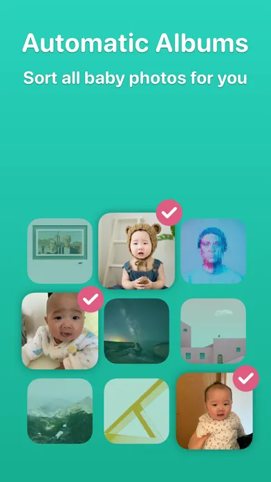 Capturas de tela do Babie: Sort Baby Photos