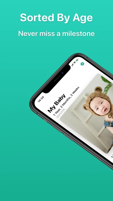 Capturas de tela do Babie: Sort Baby Photos