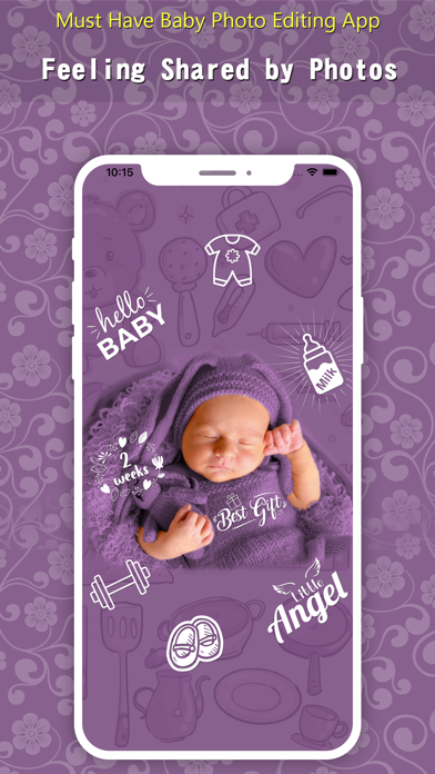 Baby Photo Editor: Story Maker سکرین شاٹس