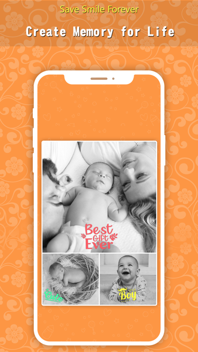 Baby Photo Editor: Story Maker سکرین شاٹس