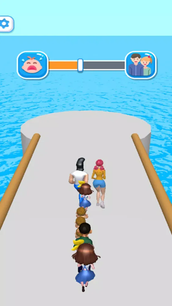 Capturas de tela do Baby Runner