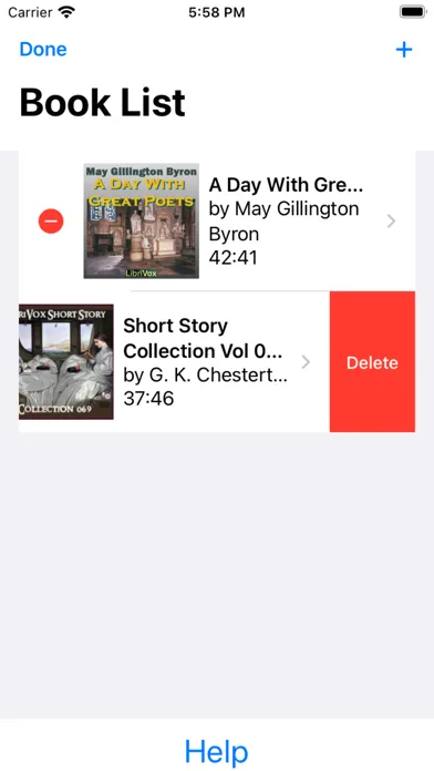 EZ Audiobook Player Screenshots