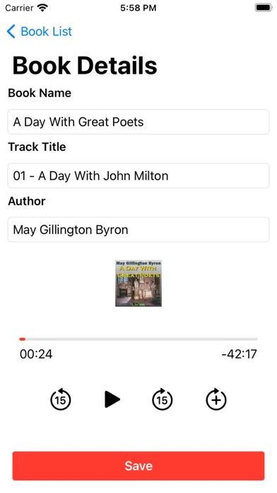 EZ Audiobook Player Screenshots