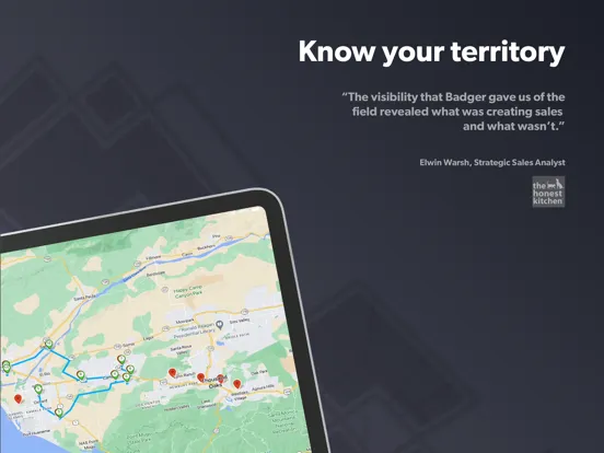 Zrzuty ekranu Badger Maps: #1 Route Planner iPad 