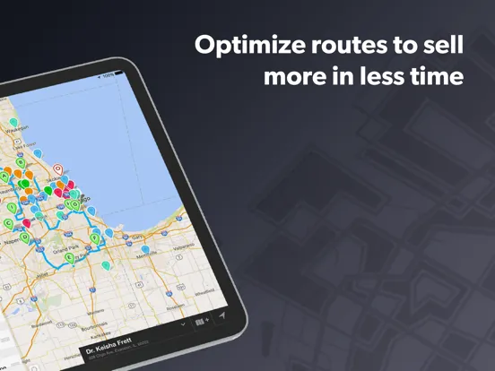 Zrzuty ekranu Badger Maps: #1 Route Planner iPad 