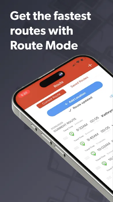 Zrzuty ekranu Badger Maps: #1 Route Planner
