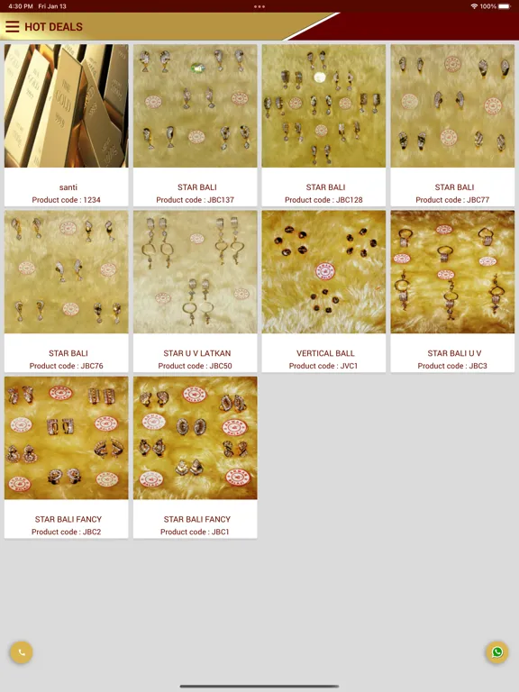 Скриншоты Balaji Jewellers iPad 