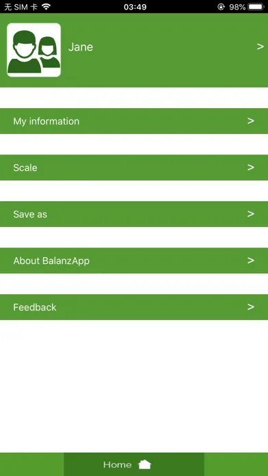 Zrzuty ekranu BalanzApp