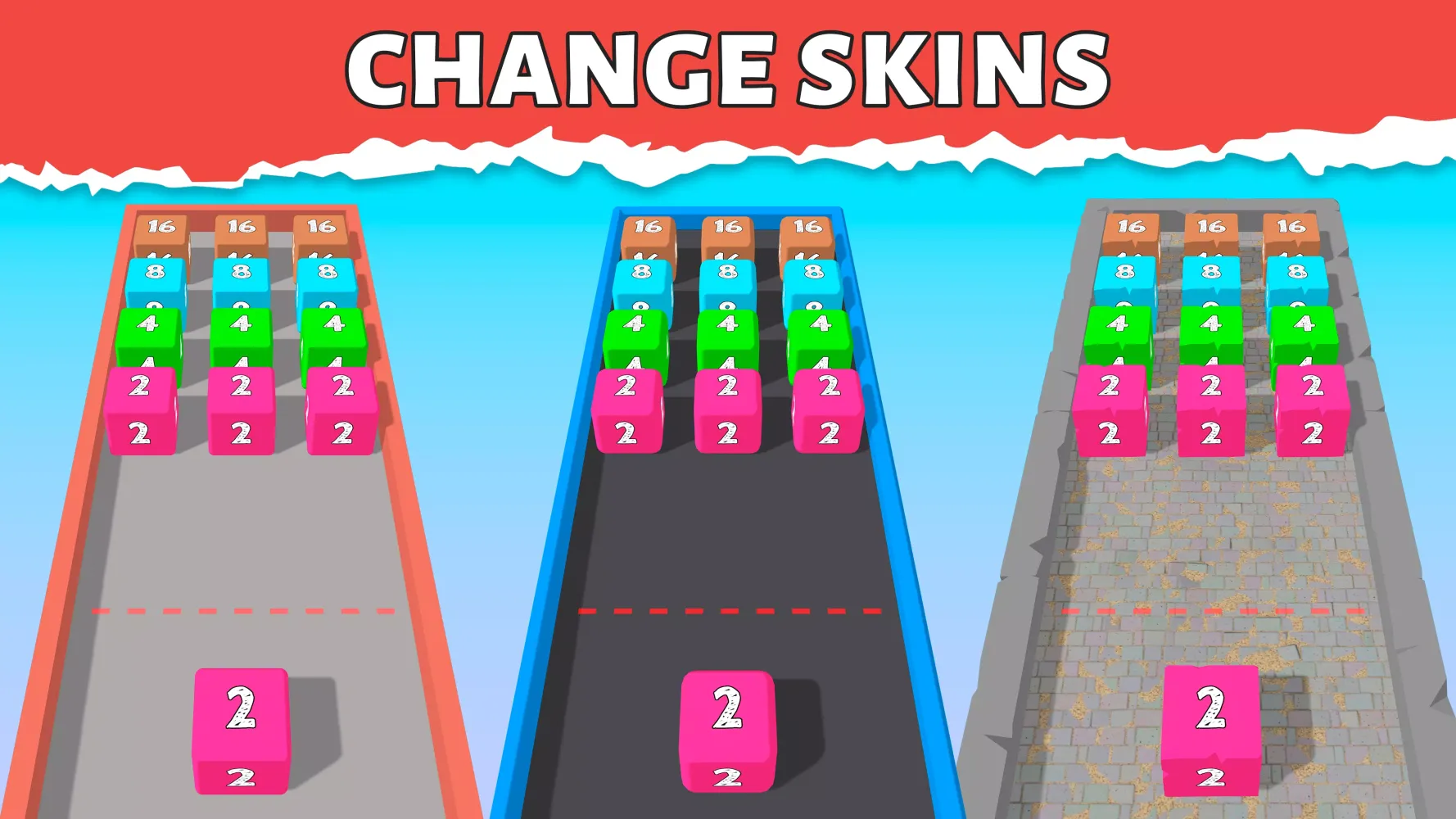 Bounce Merge 2048 Join Numbers Screenshots