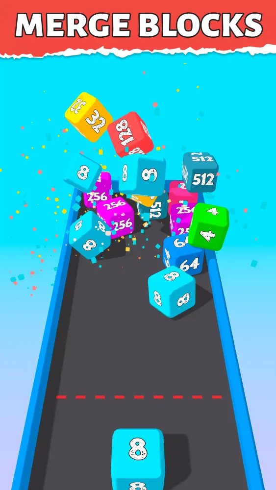 Bounce Merge 2048 Join Numbers Screenshots