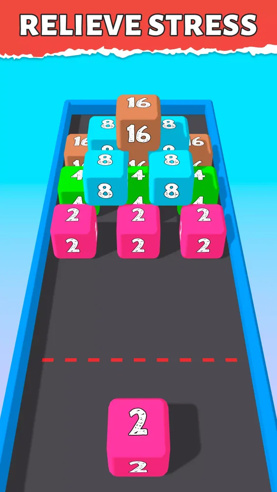 Bounce Merge 2048 Join Numbers Screenshots