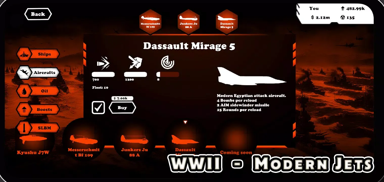 Ballistic Armada: Warships 스크린샷