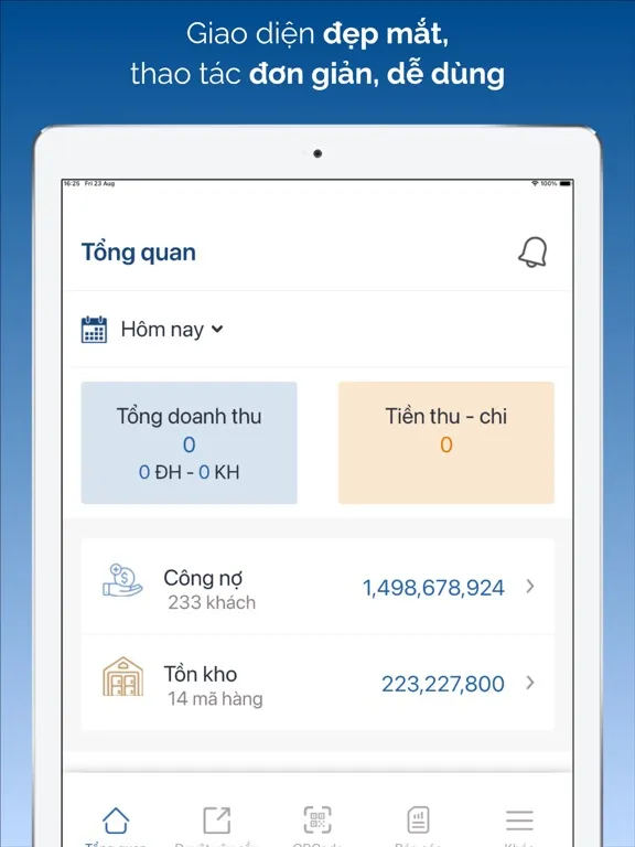 ภาพหน้าจอของ BanHangNT iPad 