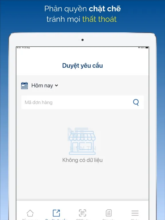 ภาพหน้าจอของ BanHangNT iPad 
