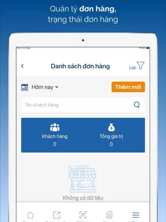 ภาพหน้าจอของ BanHangNT iPad 