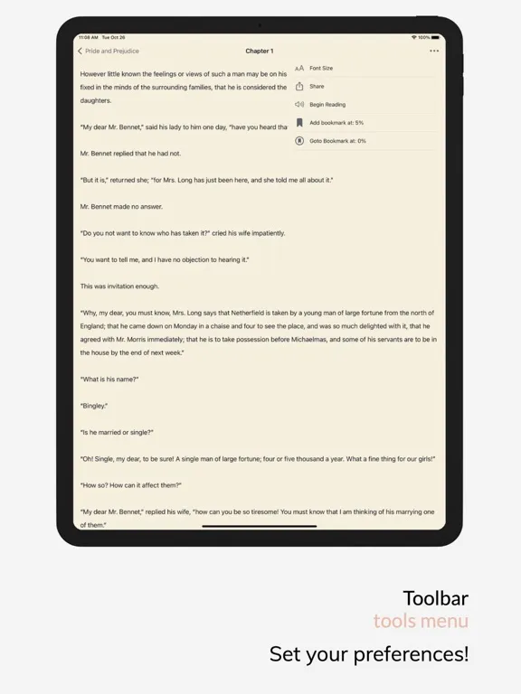 ClassicReads: Novels & Fiction iPad  スクリーンショット