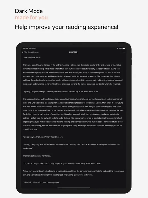 ClassicReads: Novels & Fiction iPad  スクリーンショット