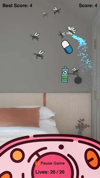 Zrzuty ekranu Mosquito Killer:Mosquito Game