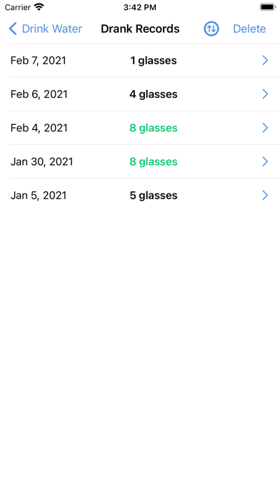 Water Tracker: Drink Water App স্ক্রিনশট