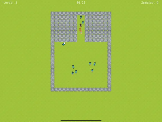 Zombie Zone - clear zombies! iPad  Ekran Görüntüleri