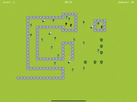 Zombie Zone - clear zombies! iPad  Ekran Görüntüleri