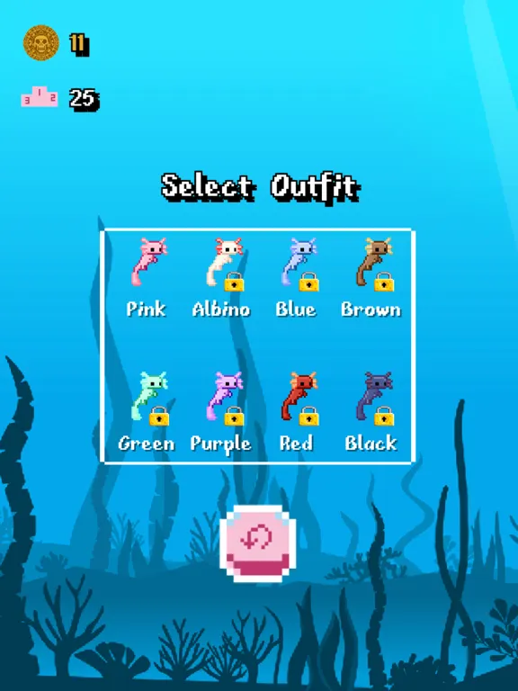 Tapalotl Axolotl iPad  Screenshots