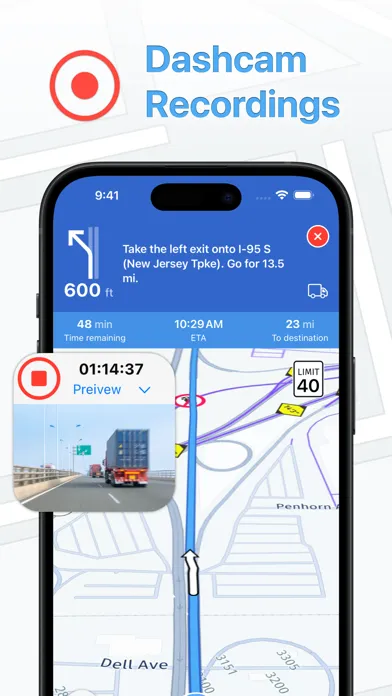 Truck Maps Navigation स्क्रीनशॉट