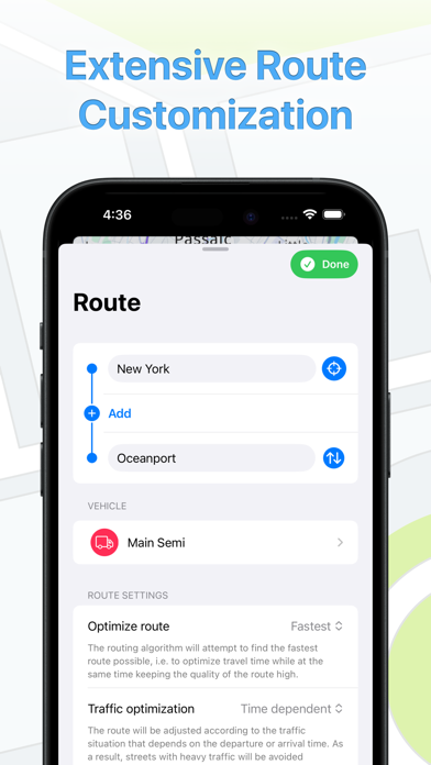 Truck Maps Navigation スクリーンショット