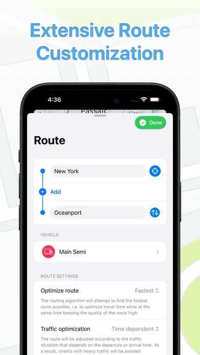 Truck Maps Navigation स्क्रीनशॉट