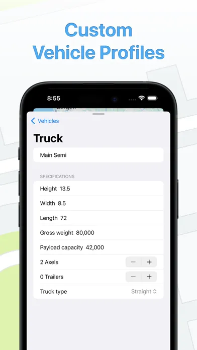 Truck Maps Navigation स्क्रीनशॉट