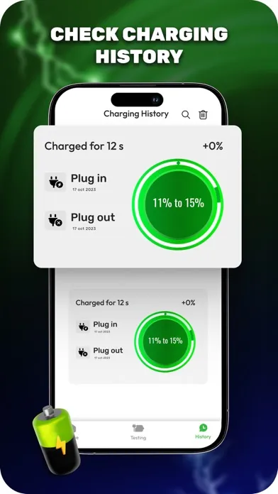 ภาพหน้าจอของ Battery Charging Alarm & Alert