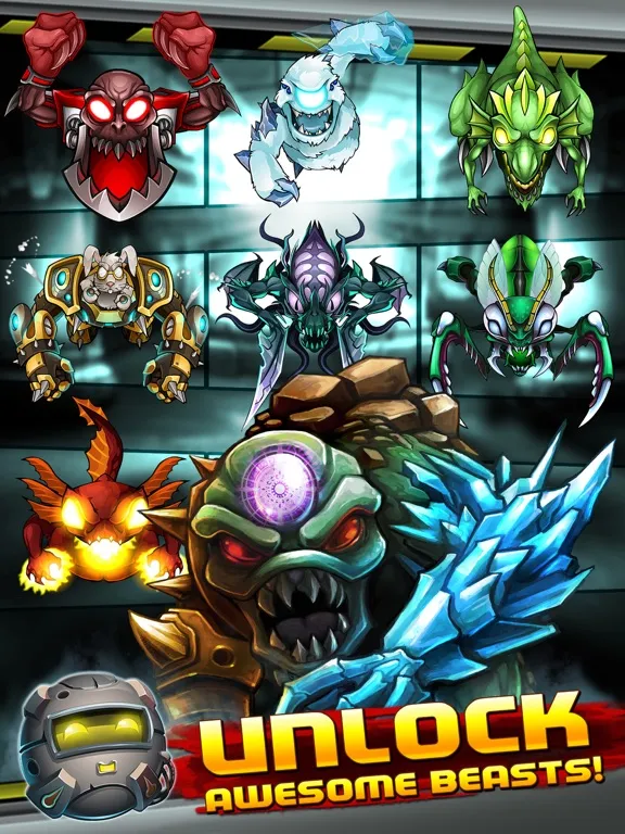 BioBeasts: Mutate & Destroy iPad 应用截图