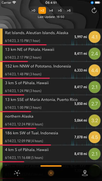 DataX Earthquake应用截图