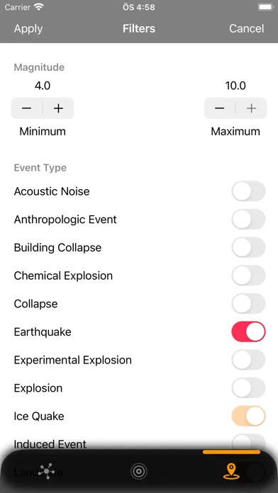DataX Earthquake应用截图