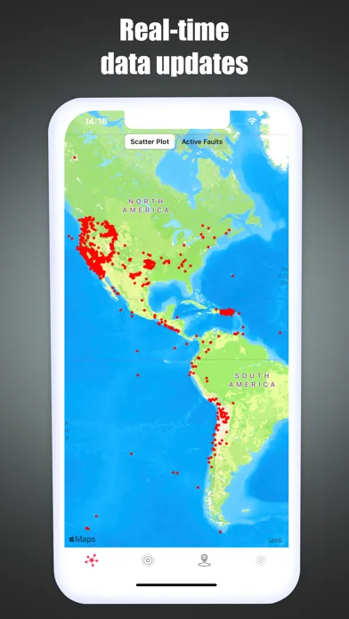 Earthquake Maps - eQuake Screenshots