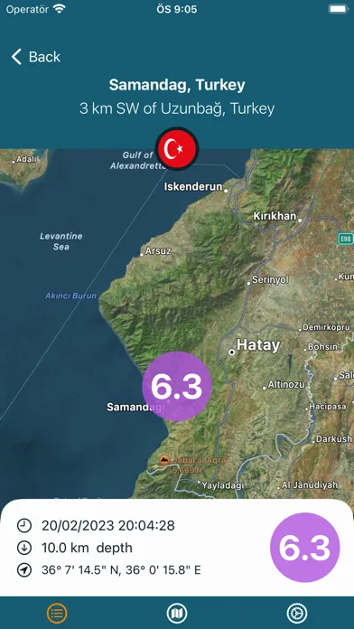 Скриншоты Earthquake xMag
