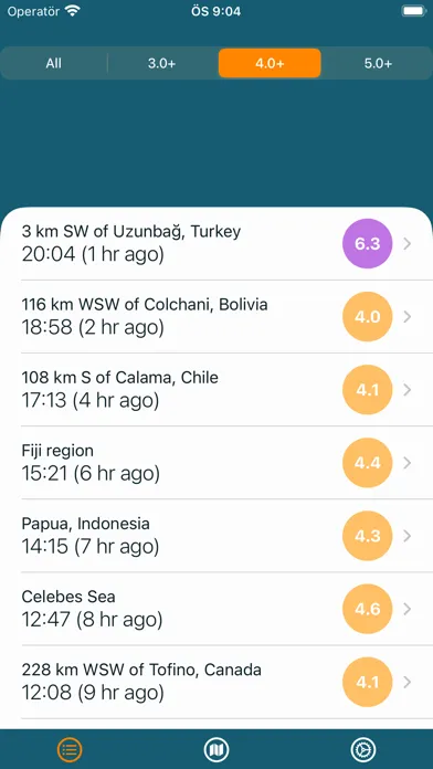 Скриншоты Earthquake xMag