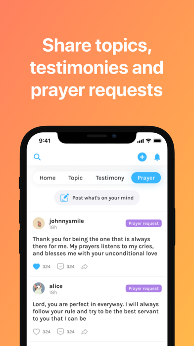 BePerk. Christian Social Media应用截图