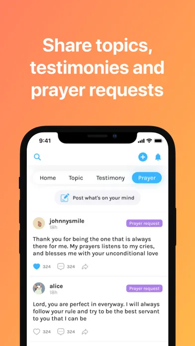 BePerk. Christian Social Media स्क्रीनशॉट