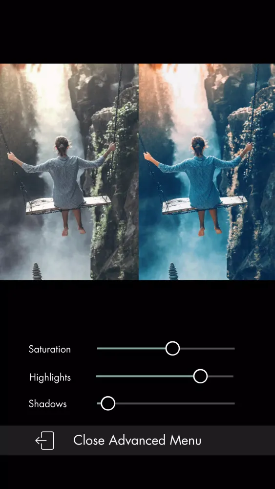 Orange Teal Screenshots