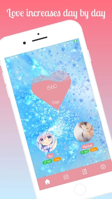 Screenshot di InLove Diary