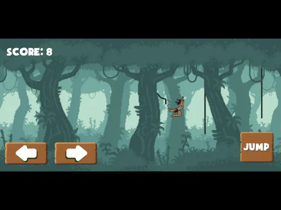Captures d'écran de Tarzan Rope Hero iPad 